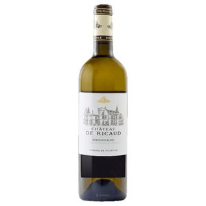 Vinho Francês Château Ricaud Bordeaux Branco 750ml