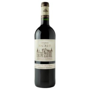 Vinho Francês Château de Ricaud Bordeaux Supérieur 750ml