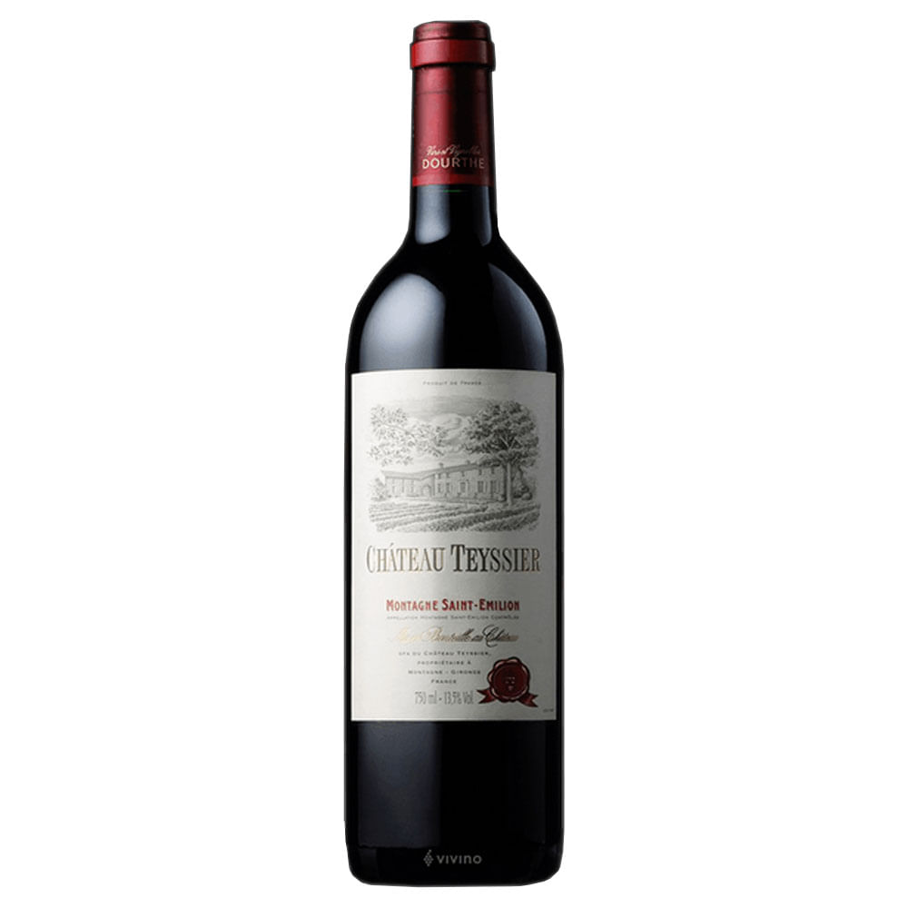 Vinho Francês Chateau Teyssier Montagne 750ml
