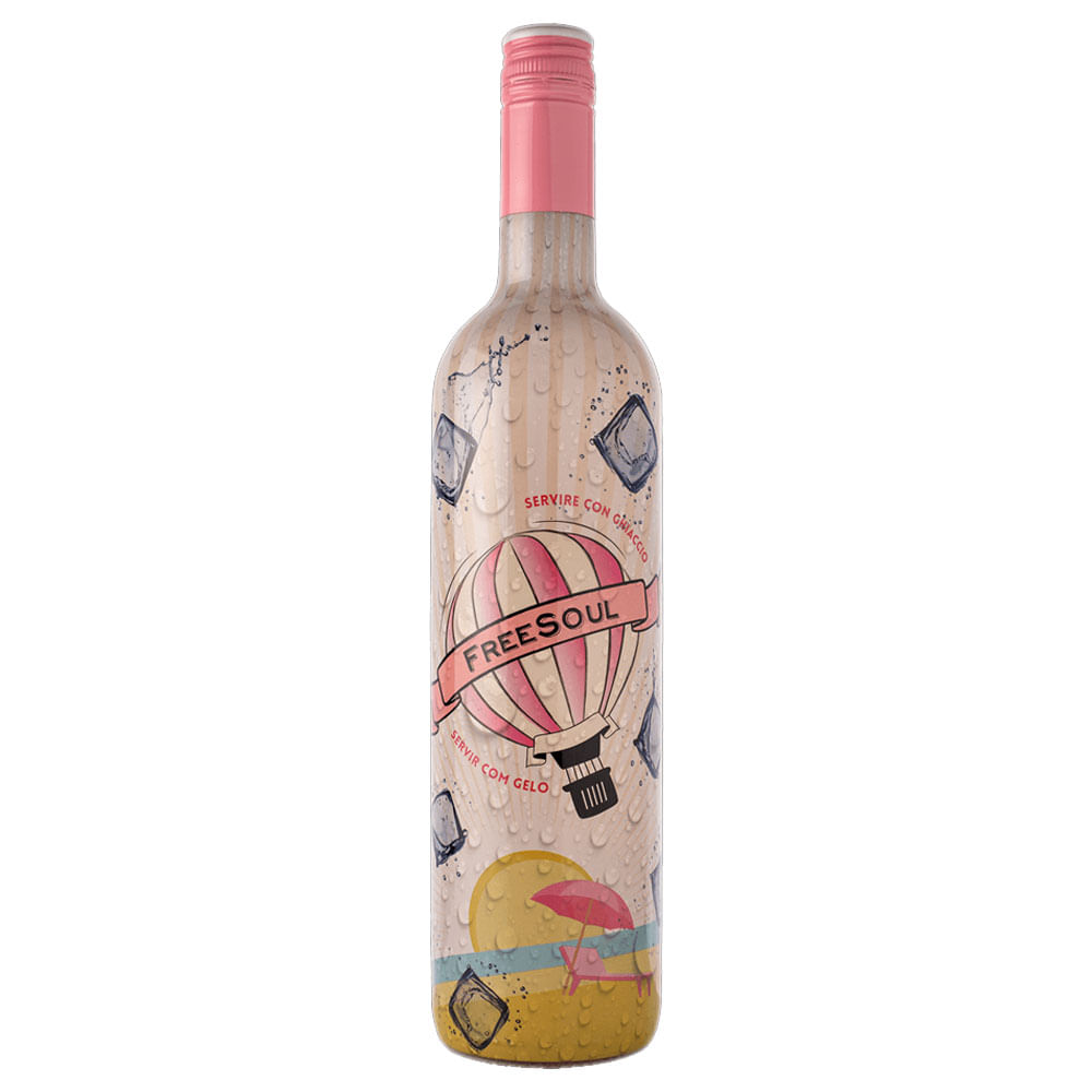 Vinho Italiano Freesoul Rose 750ml