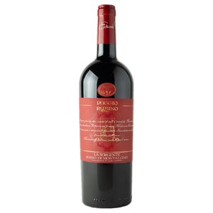 Vinho Italiano Poggio Rubino Rosso dí Montalcino la Sorgente 750ml