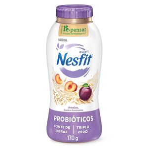 Iogurte Ameixa, Aveia e Amaranto Zero Lactose Nesfit 170g