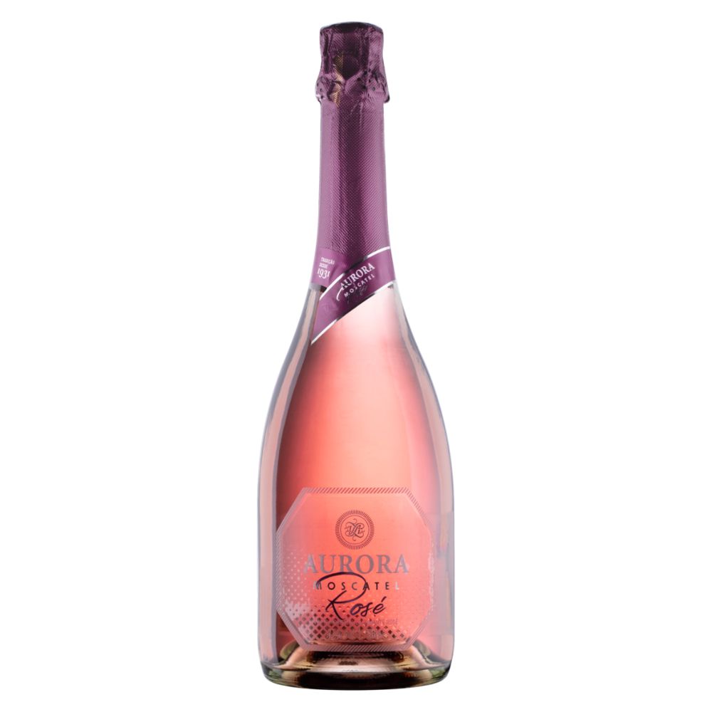 Espumante Brasileiro Rosé Aurora Moscatel Garrafa 750ml
