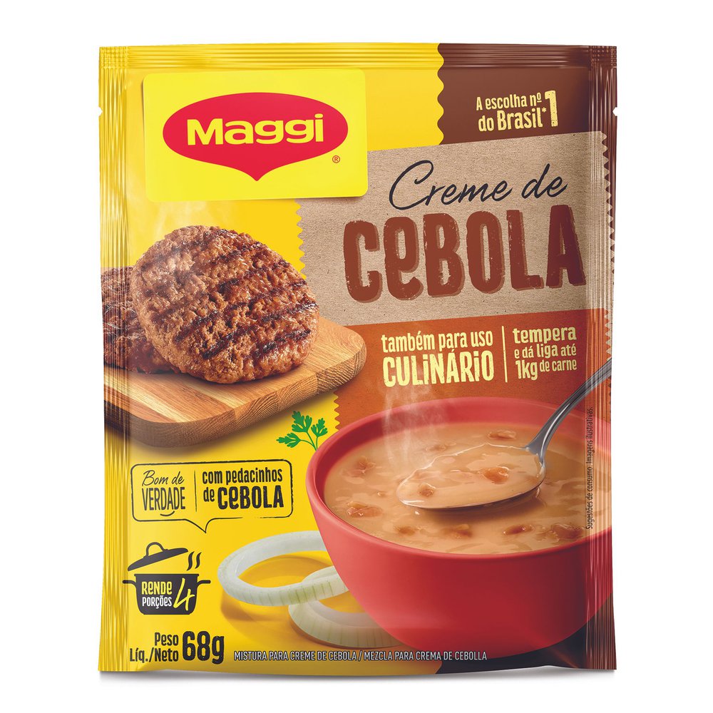 Creme de Cebola Maggi Pacote 68g