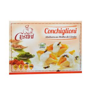 Conchiglioni Crostini Abóbora ao Molho de Limão 500g