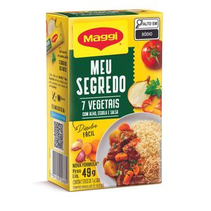 Tempero Maggi Meu Segredo 7 Vegetais 49g