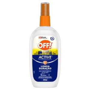 Repelente Off! Active Longa Duração Frasco 200ml Spray