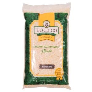 Farinha  de Mandioca Tio Chico Flocada 500g