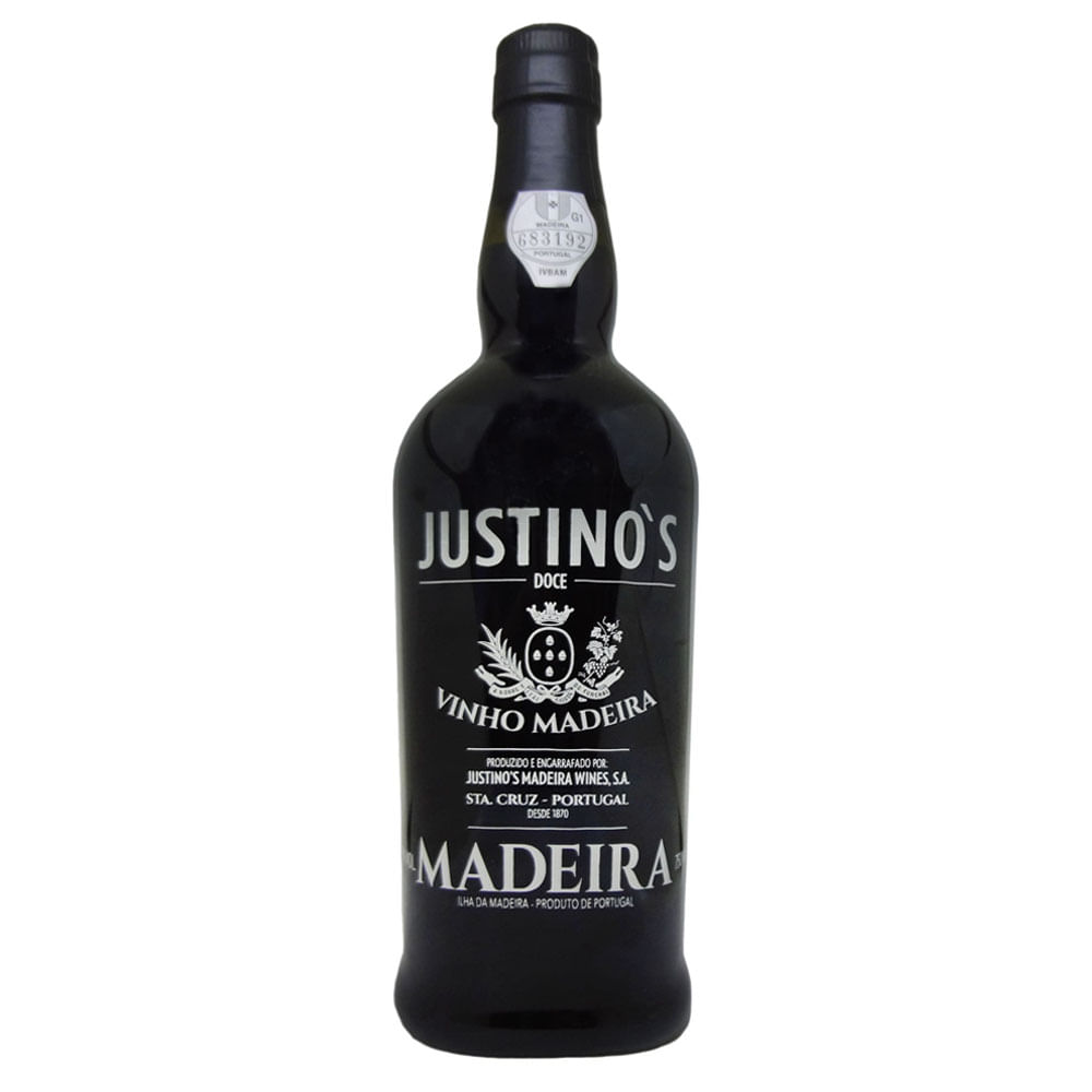Vinho Português Justino Madeira 3 Anos Doce750ml
