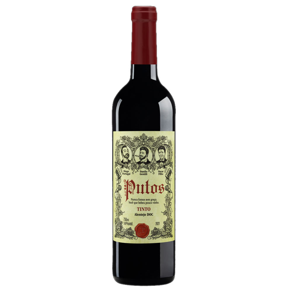 Vinho Português Putos Tinto 750ml