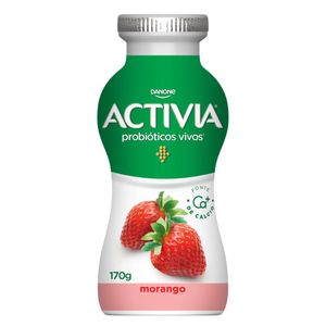 Leite Fermentado Activia sabor Morango 170g