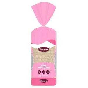 Pão Charlotte sem Casca Pacote 400g
