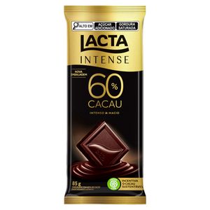 Chocolate 60% Cacau Intense Original Lacta 85g