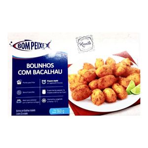 Bolinho Bom Peixe com Bacalhau Congelado 360g