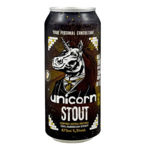 Cerveja Unicorn Stout Lata 473ml