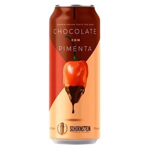 Cerveja Schornstein Bock Chocolate com Pimenta Lata 473ml