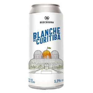 Cerveja Bodebrown Blanche de Curitiba Lata 473ml