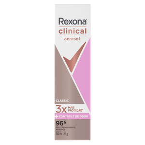 Antitranspirante Aerossol Classic Rexona Clinical 150ml