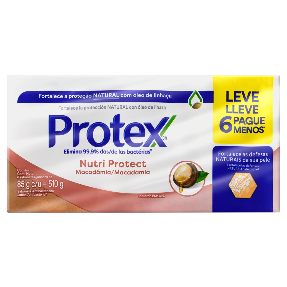 Sabonete Protex Macadâmia 85g 6 Unidades