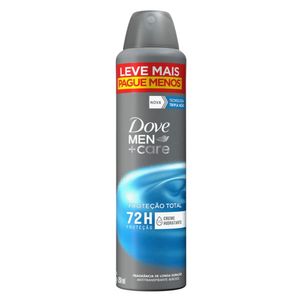 Antitranspirante Aerossol Proteção Total Dove Men+Care 250ml Leve Mais Pague Menos