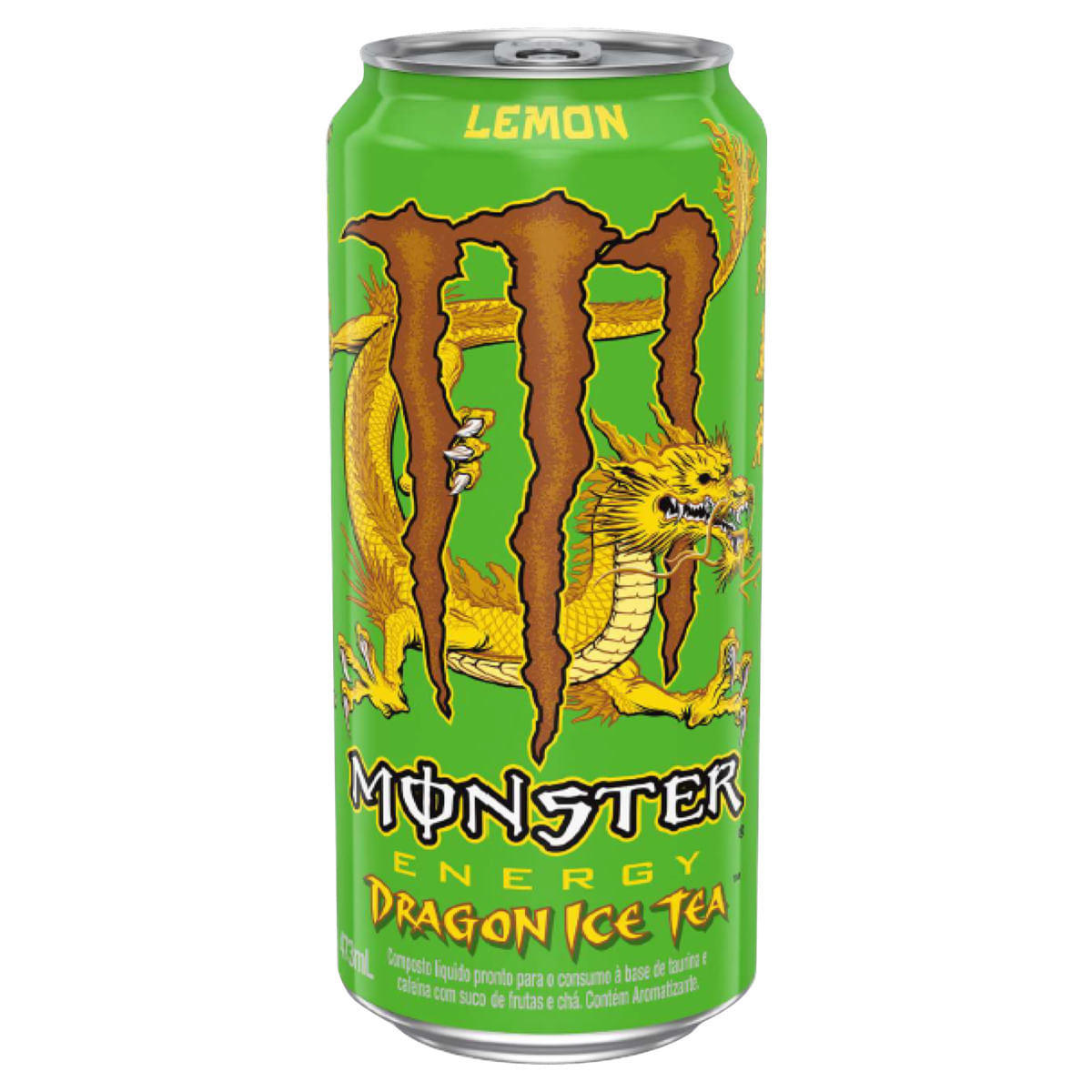 Energético Lemon Monster Dragon Ice Tea Lata 473ml