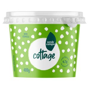 Queijo Cottage Verde Campo Pote 400g