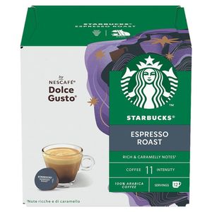 Café Starbucks Espresso Roast By Nescafé Dolce Gusto Torra Escura 12 Cápsulas