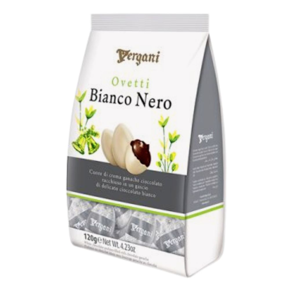 Ovinhos Italianos Vergani Bianco Nero 120g