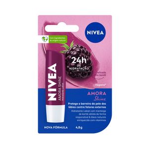 Hidratante Labial Nivea Amora Shine 4,8 g