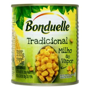 Milho Verde em Conserva Tradicional Bonduelle Lata 170g