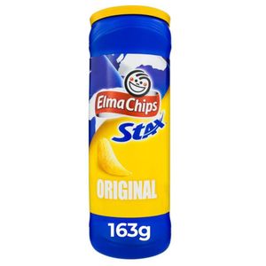 Snack de Batata Original Elma Chips Stax Pote 163g