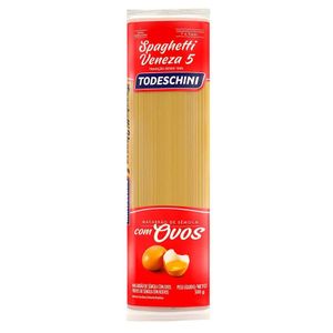 Macarrão Todeschini com Ovos Spaghetti Veneza 5 500g