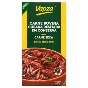 Carne Bovina Desfiada Curada Carne-Seca Vapza 400g