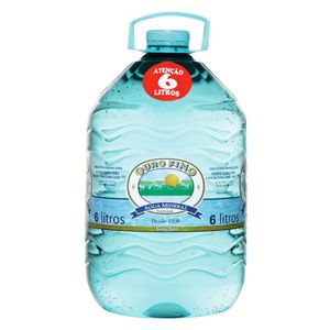 Água Mineral Ouro Fino sem Gás 6L