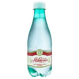 Água Mineral Natural com Gás São Lourenço Garrafa 300ml