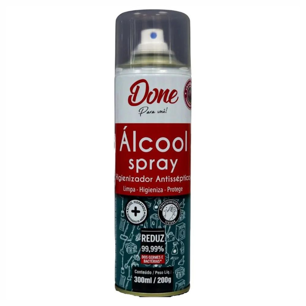 Álcool Spray Done 300ml
