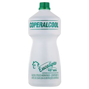 Álcool Líquido 46º INPM Eucalipto Coperalcool Frasco 1L