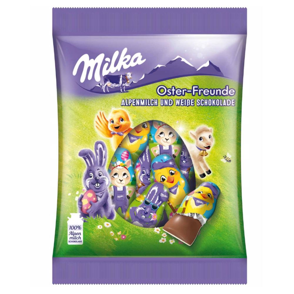 Chocolate Milka & Friends Milk White 120g
