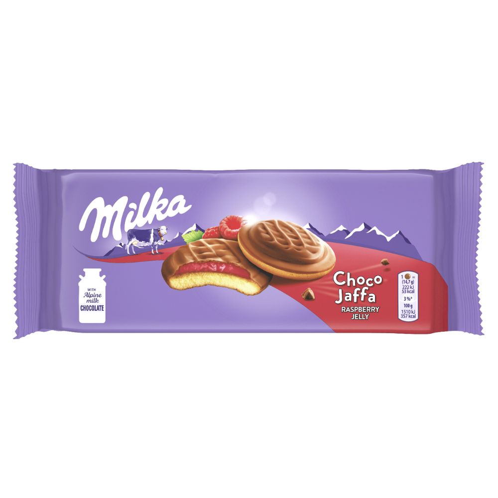 Milka Choco Jaffa Raspberry Jelly 147g