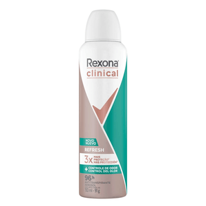 Antitranspirante Aerossol Refresh Rexona Clinical 150ml Spray