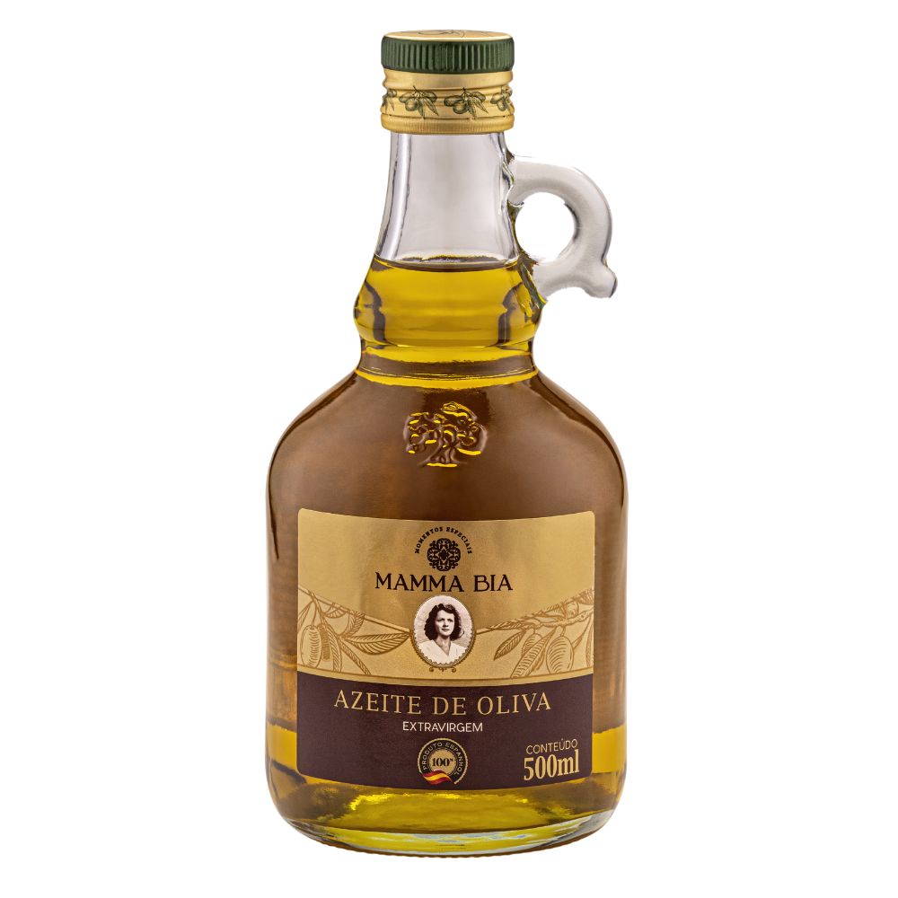 Azeite de Oliva Espanhol Extravirgem Mamma Bia Ânfora 500ml
