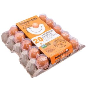 Ovos Happy Eggs Galinha Livres Ovos Vermelhos Mantiqueira 20 Unidades