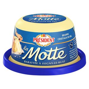 Manteiga com Sal La Motte Président Pote 250g