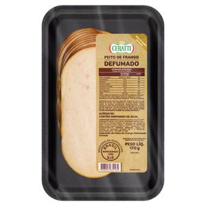 Peito de Frango Defumado Fatiado Ceratti 170g