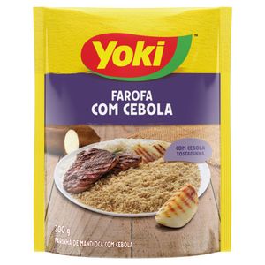 Farofa de Mandioca com Cebola Yoki Sachê 200g