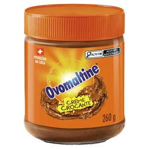 Creme de Avelã Crocante Ovomaltine Vidro 260g