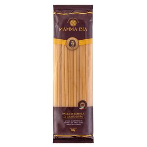 Macarrão Italiano Mamma Bia Al Bronze Espaguetti 500g