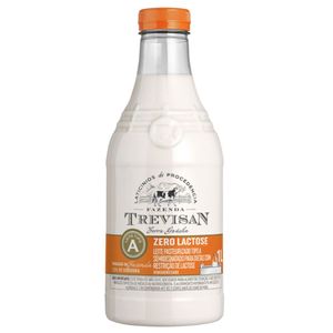 Leite Pasteurizado Tipo A Zero Lactose Fazenda Trevisan 1L