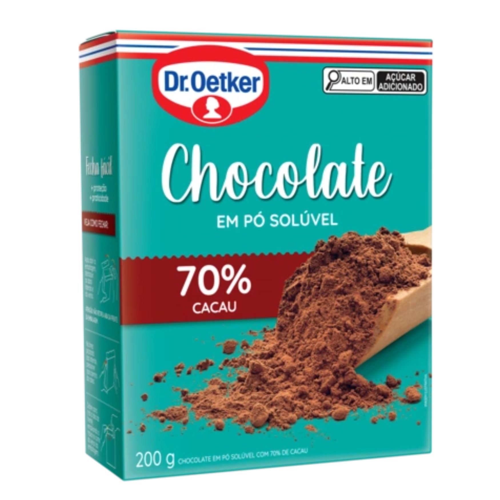 Chocolate em Pó Oetker 70% Cacau 200g