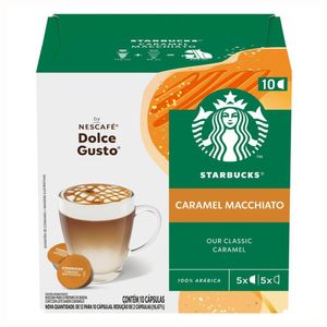 Starbucks Caramel Macchiato By Nescafé Dolce Gusto 10 Cápsulas